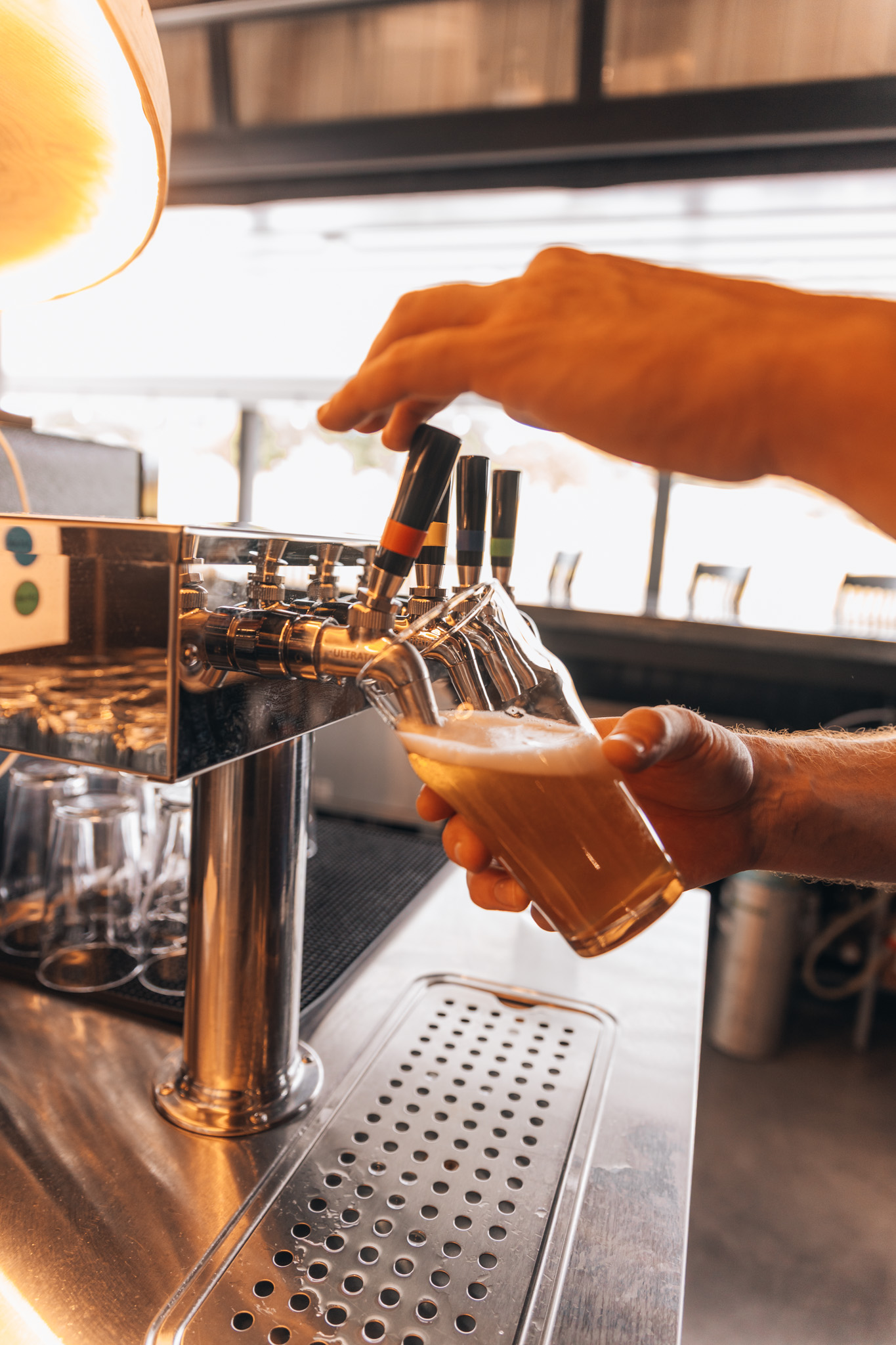 Draft beer