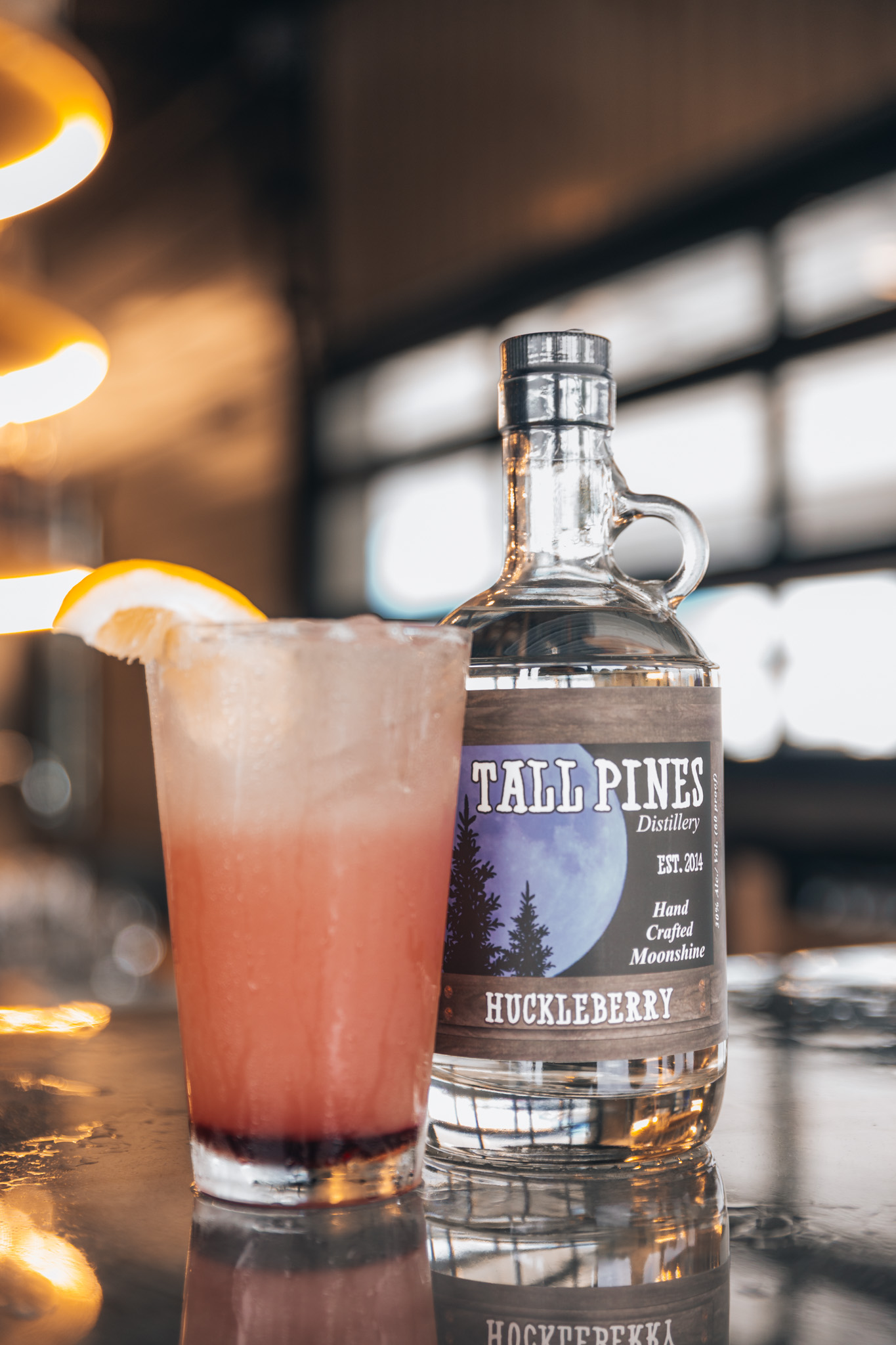 Huckleberry lemonade